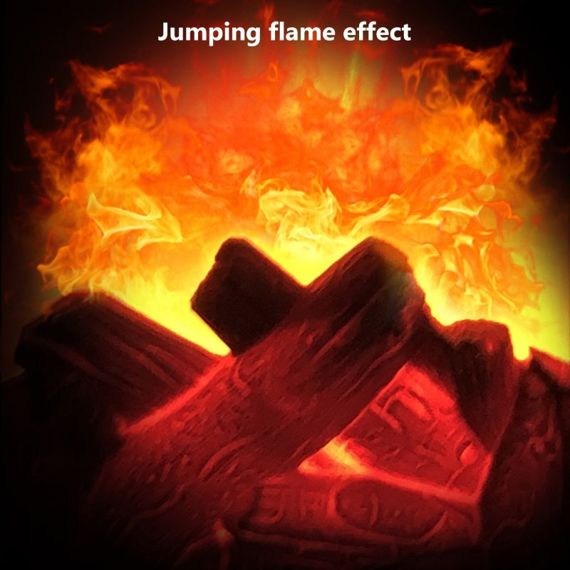 Simulation Fireplace Firewood Lanterns Lamp Desktop Ornaments Dynamic Vision 3D Flame Touch  Home Decoration Light 🇨🇳