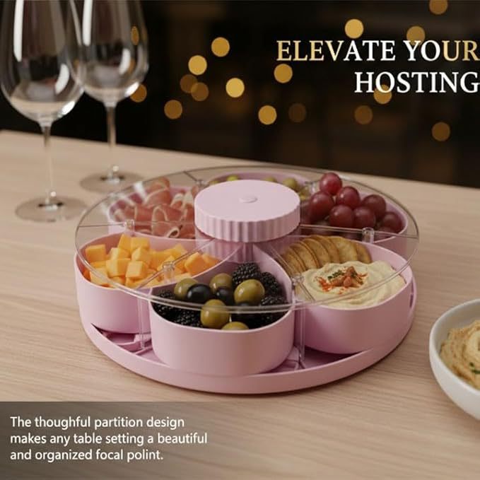 Living RoomFoyer Split-Type Rotating Serving Tray 🇨🇳