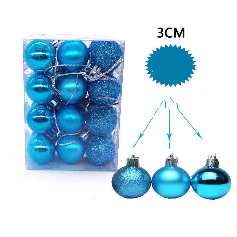 3cm Festive Christmas Ball Blow Molding Electroplating Ball 🇨🇳