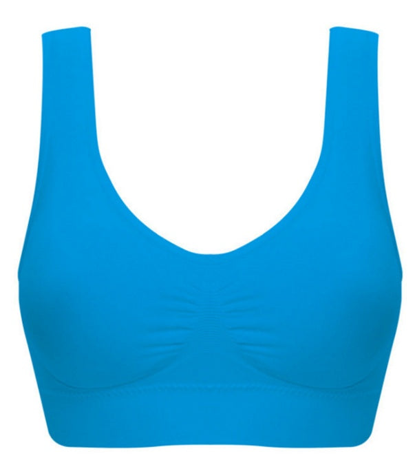 Women Yoga Tank Tops  Sports Bra Workout Fitness Running Crop Top 🇨🇳