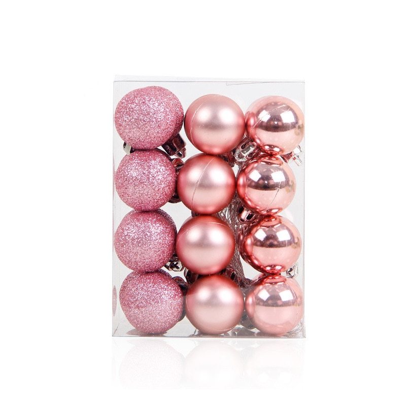 3cm Festive Christmas Ball Blow Molding Electroplating Ball 🇨🇳