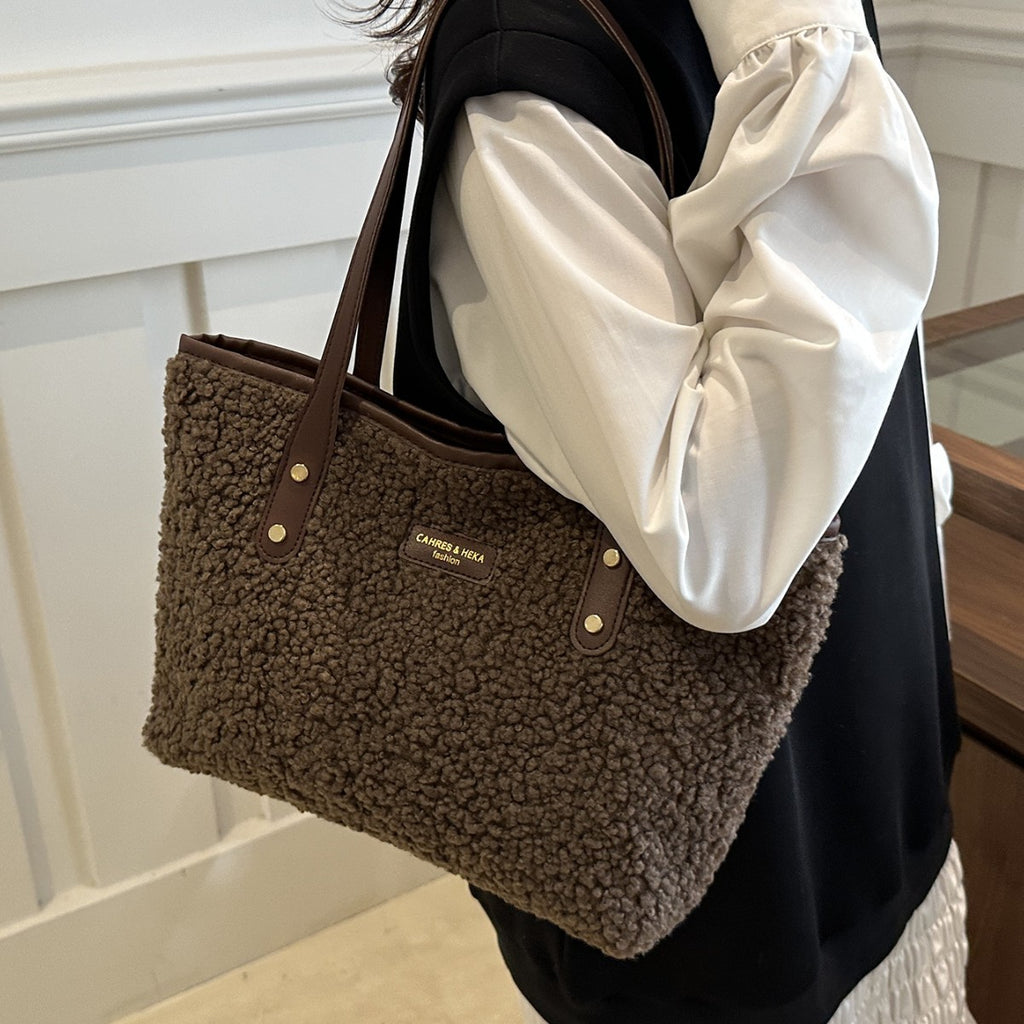 Fashionable Furry Versatile Shoulder Bag 🇨🇳