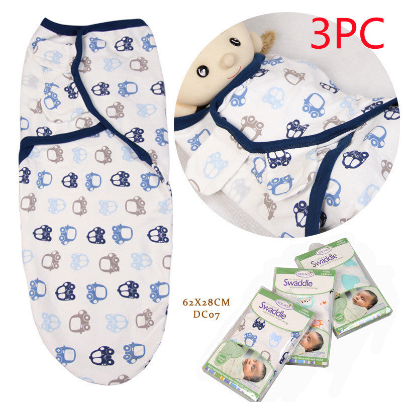Cotton baby baby wrapped towel, cartoon baby sleeping bag, anti startled baby and baby products 🇨🇳