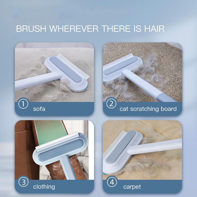 4 In 1 Multifunctional Hair Removal Brush Pet Dog Cat Hair Cleaner Brush Cat Hair Remover Window Screen Cleaning Tool Gadgets 🇨🇳