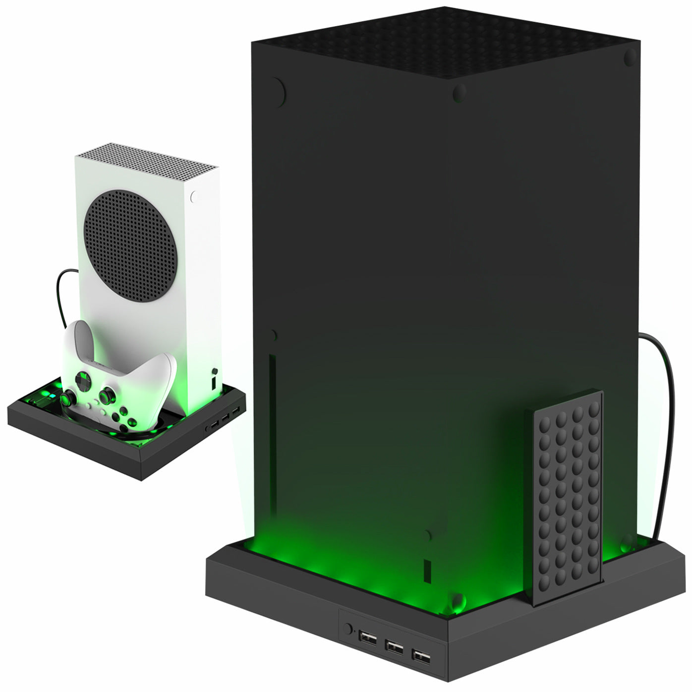 XBOX Series X/S controller, host, ambient lighting effect, RGB seven color luminous base, game peripheral accessories 🇨🇳