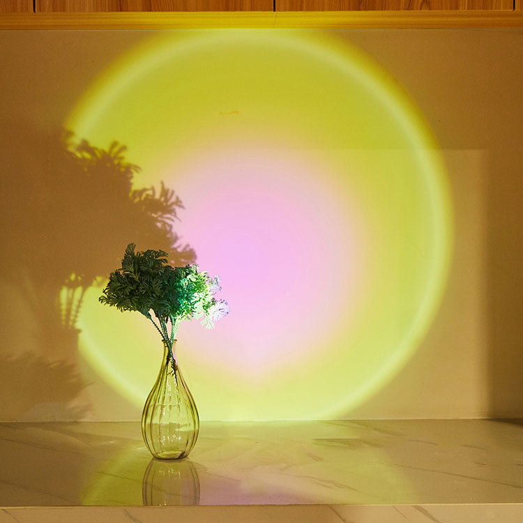 Led Lights Wireless Closet Kitchen Lights Under Furniture Battery Powered Sunset Nightlight Wall Lamp Bedroom Decoration Cabinet 🇨🇳
