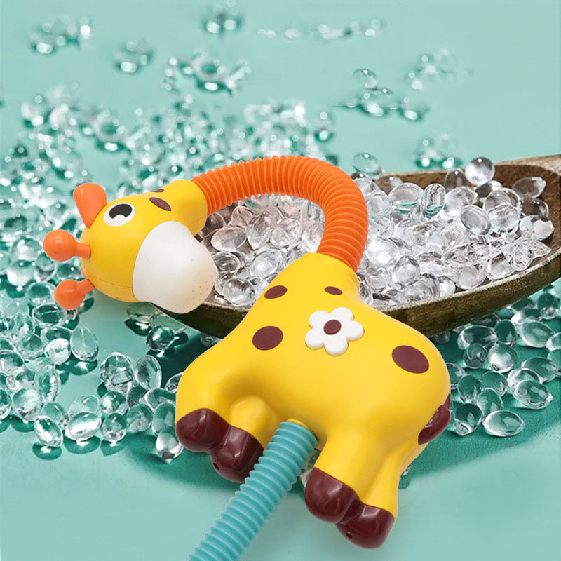 Children Bath Toy Electric Cartoon Giraffe Shower Baby Spray Bathtub Toys Educational Play Game Beach Toys 🇨🇳