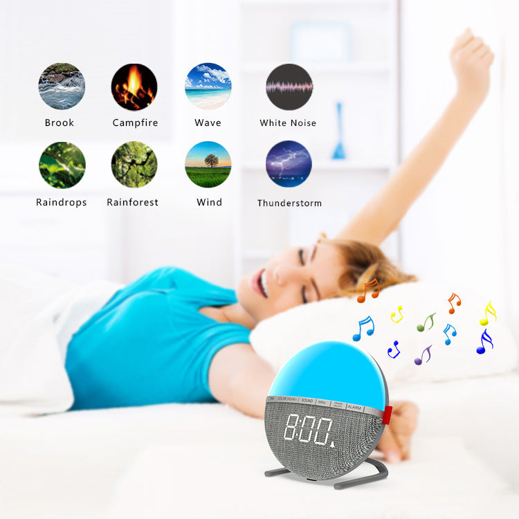 Wake-Up Night Light Alarm Sleep Music Clock 🇨🇳