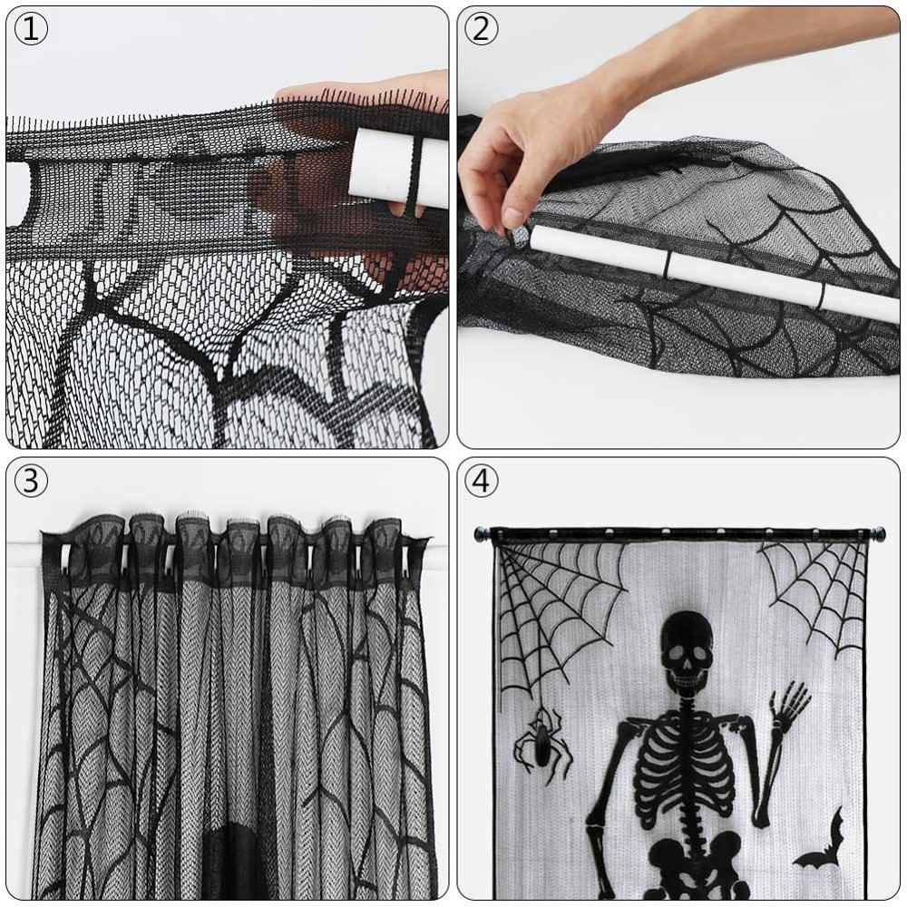 Halloween pattern curtain 🇨🇳