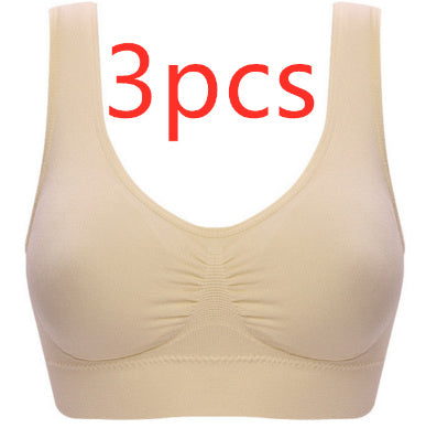 Women Yoga Tank Tops  Sports Bra Workout Fitness Running Crop Top 🇨🇳