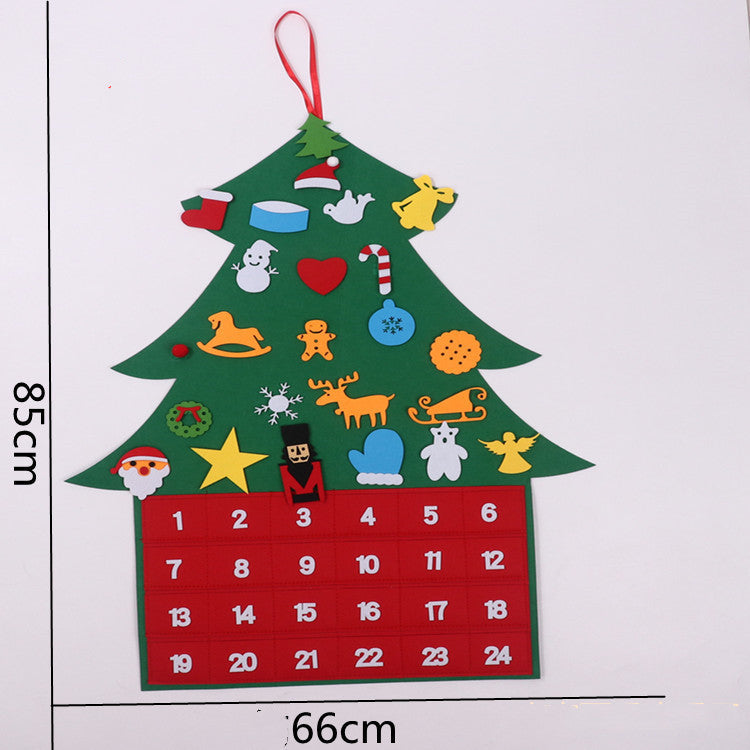 Creative Felt Christmas Tree Pendant Ornaments Gifts 🇨🇳