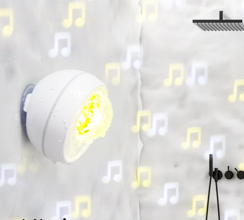 Bathroom Magic Sound Light Swimming Pool Outdoor Small Magic Ball Atmosphere Light Bluetooth Waterproof Speaker Music Voice Control Stage Small Audio 🇨🇳