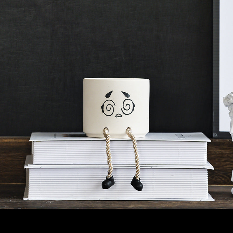 Flower Pot Ornaments Home Decoration Flower Pot 🇨🇳