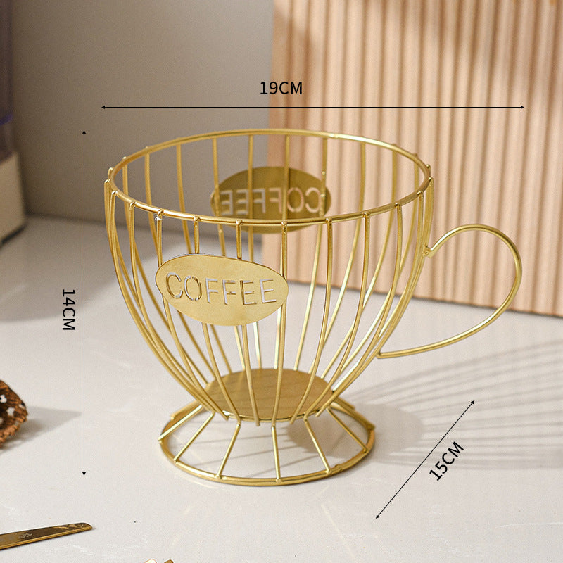 Desktop Nordic Style Coffee Capsule Storage 🇨🇳