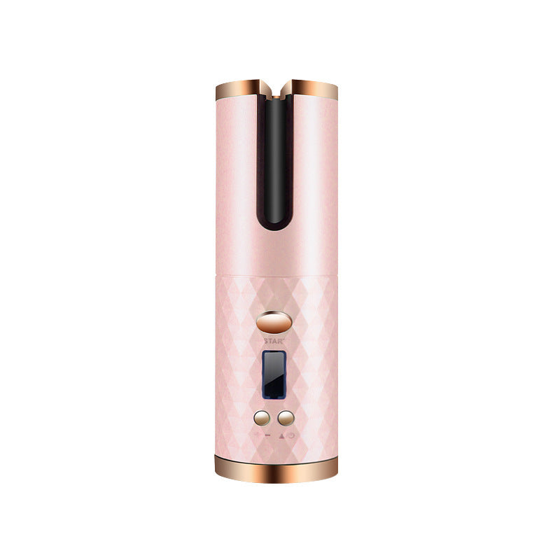 Rechargeable Automatic Hair Curler Women Portable Hair Curling Iron LCD Display Ceramic Curly Rotating Curling Wave Styer 🇨🇳