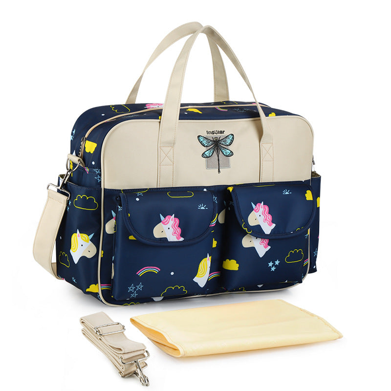 Crossbody portable mother and baby bag 🇨🇳