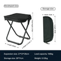 Aluminum alloy outdoor folding portable simple camping handbag stool 🇨🇳