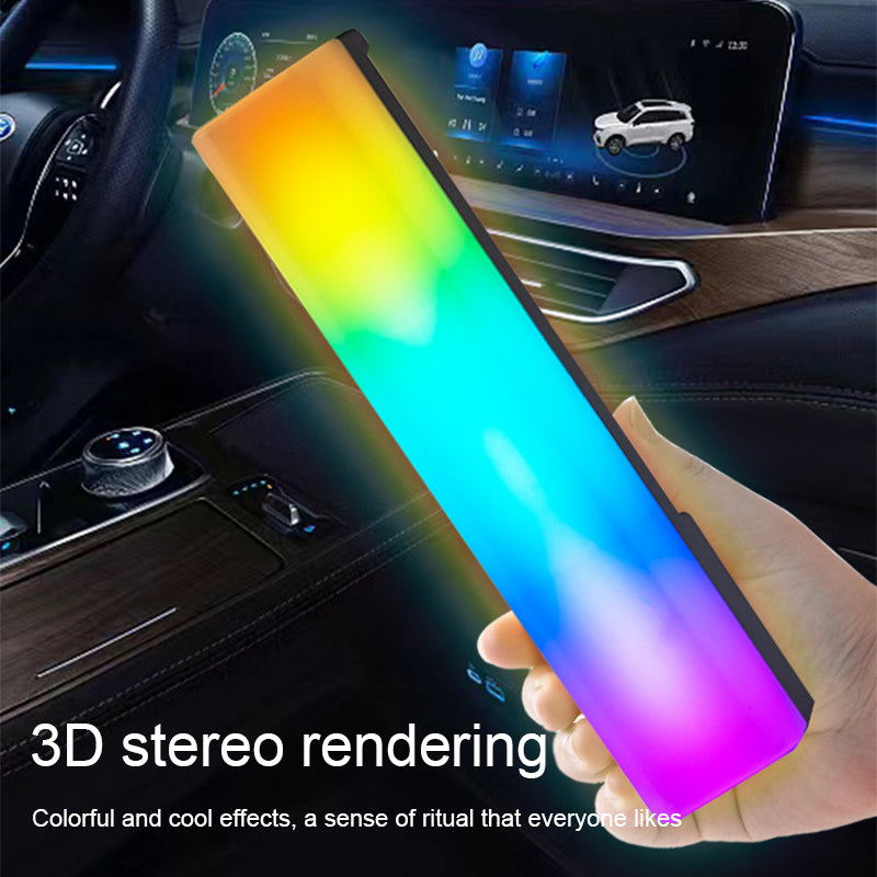 3D RGB Light Pick-up Table Top Ambiance Lamp Colorful Music Voice-activated Rhythm Light Home Decor For PC Game 🇨🇳