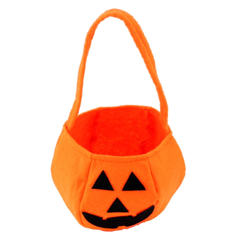 Halloween Party Supplies Non-woven Fabrics Pumpkin Bags 🇨🇳