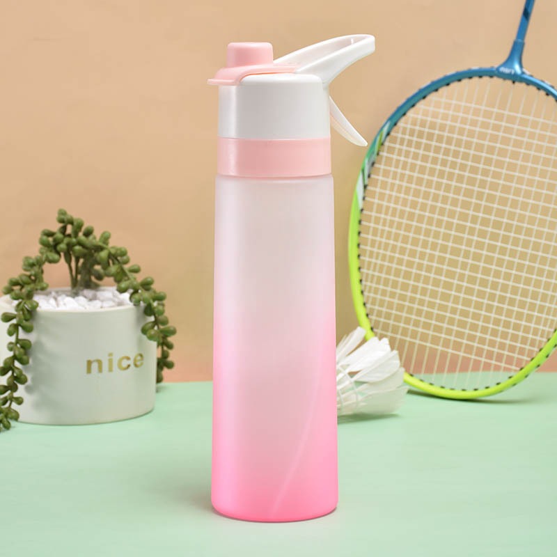 700ml frosted spray water cup outdoor sports kettle cooling water replenishment convenient advertising cup 🇨🇳