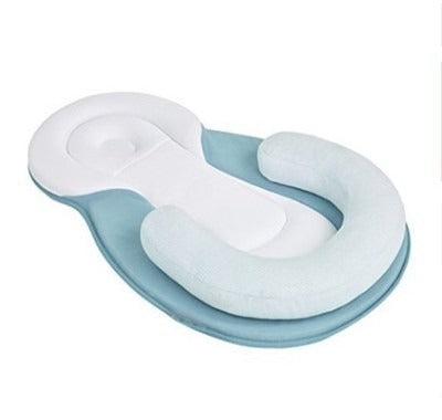 Baby Pillows for Sleeping,Baby Snuggle Nest Sleeper Lounger with Soft&Breathable Head Support Pillow 🇨🇳