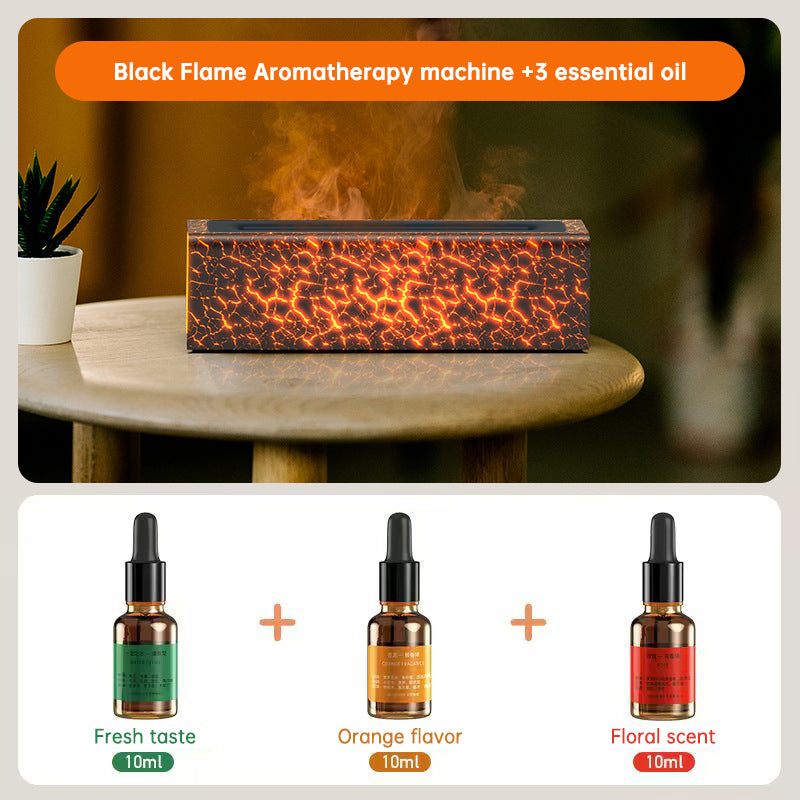 Flame Aroma Diffuser Air Humidifier Ultrasonic Cool Mist Maker Fogger with essential oil 🇨🇳