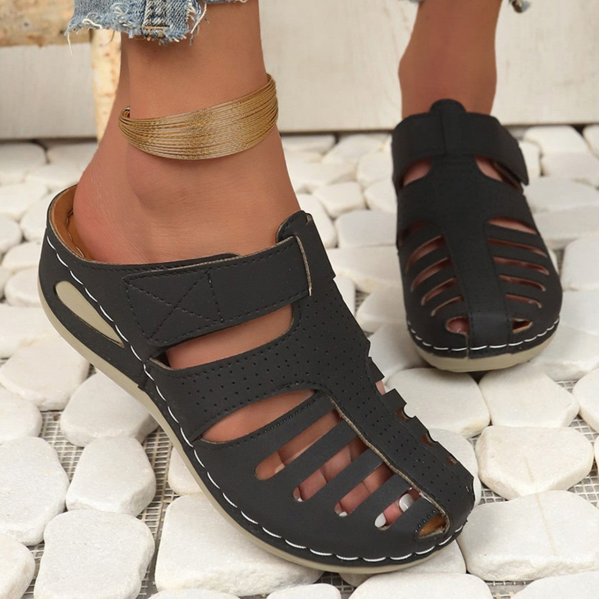 Casual Hollow Wedge Sandals 🇨🇳