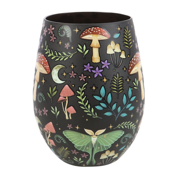 Dark Forest Print Stemless Glass 🇬🇧