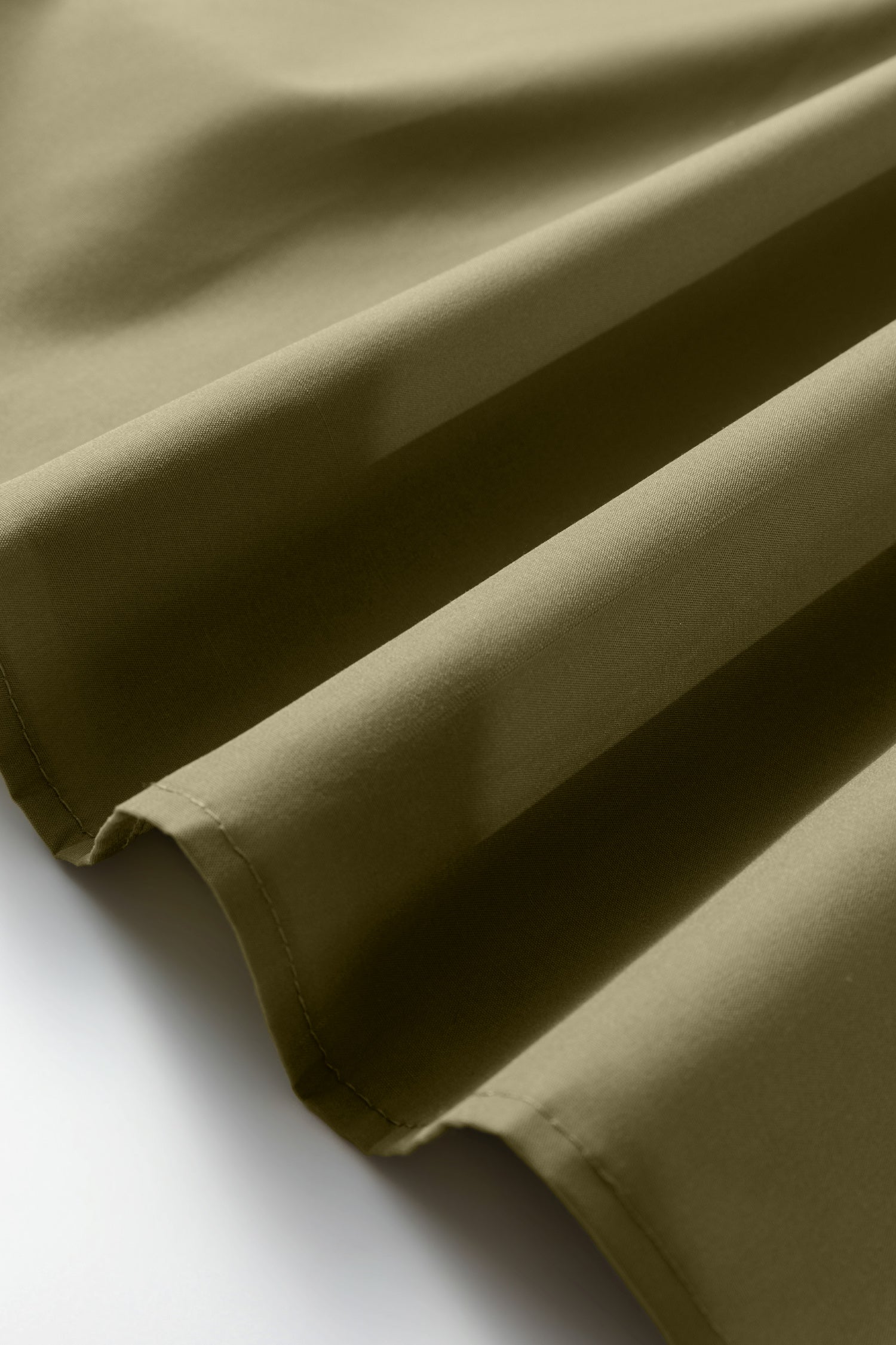 Four Leaf Clover Striped Trim Ruffle Split Neck Long Sleeve Blouse 🇺🇸