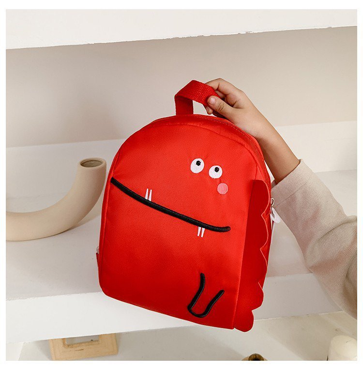 Cartoon Shoulder Nylon Cloth Children's Leisure School Bag 🇨🇳