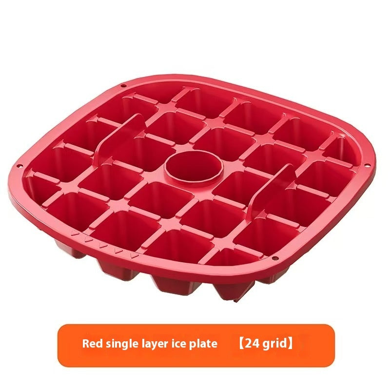 Press-type Convenient Outdoor Portable Ice Tray Large Capacity Ice Bucket 🇨🇳