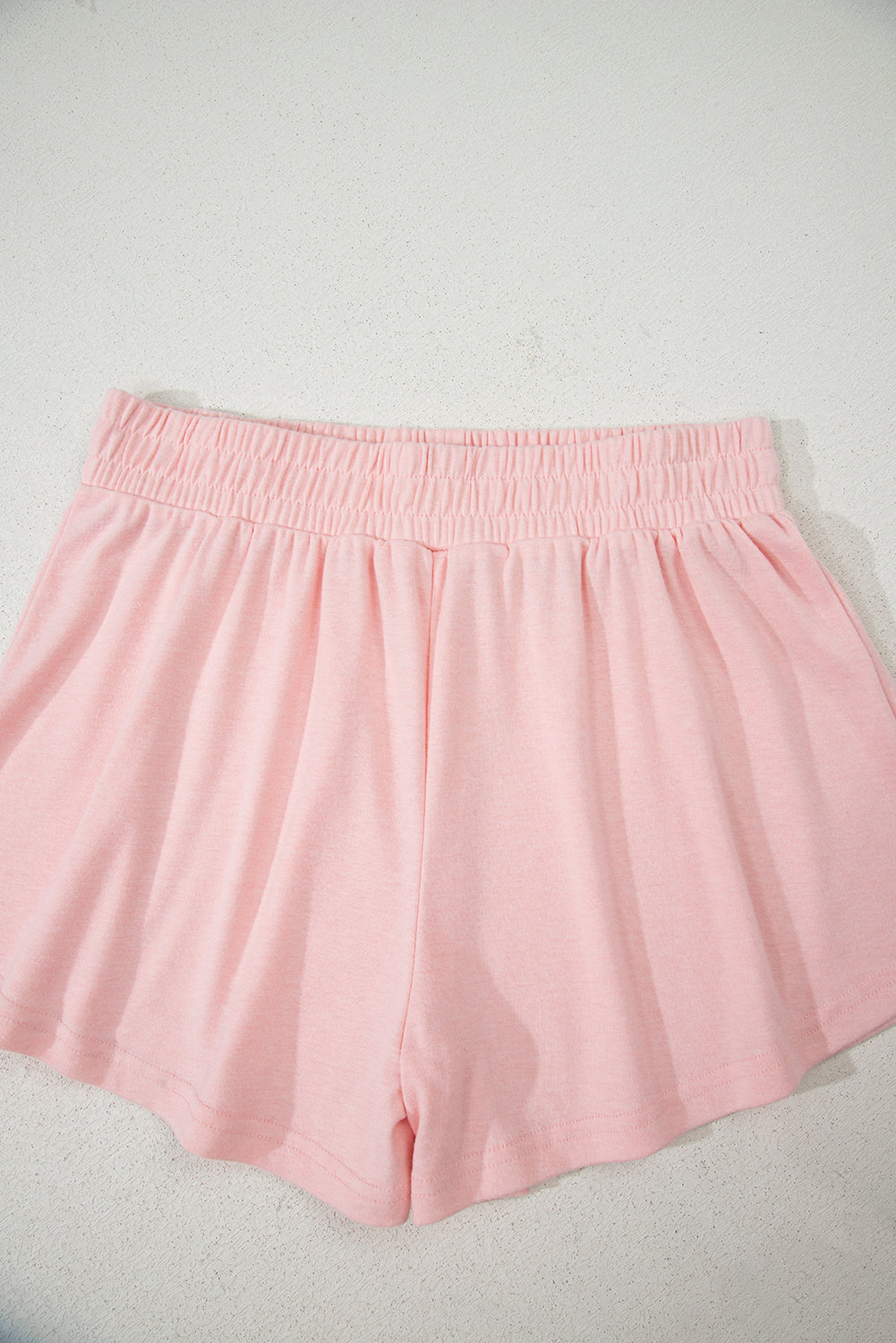 Light Pink 3 Pcs Crop Tank Top Shorts with Cardigan Lounge Set 🇨🇳