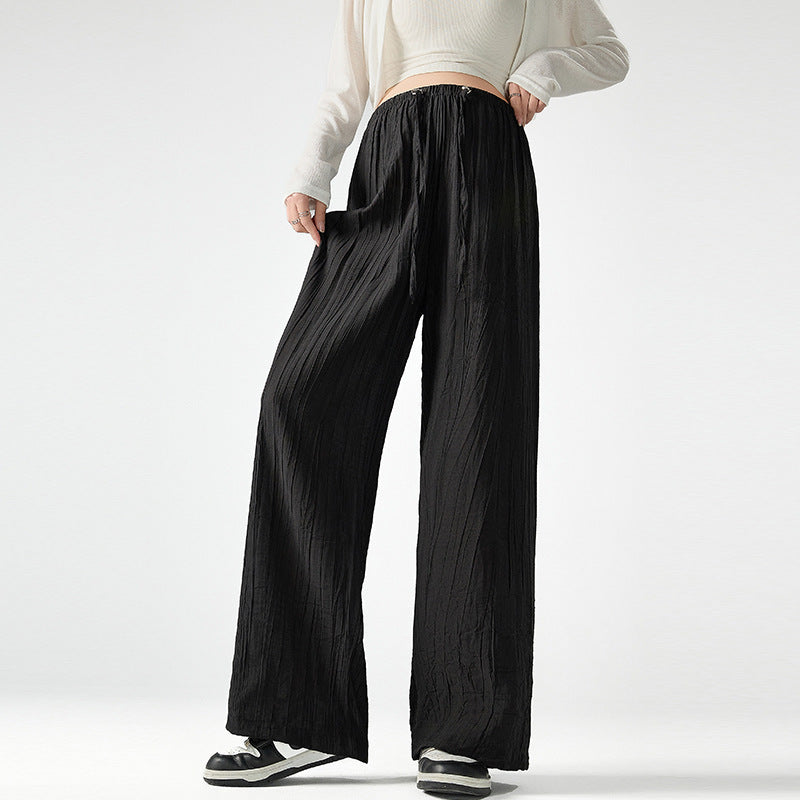 Maternity Pants Drawstring Leisure Straight-leg Pants 🇨🇳