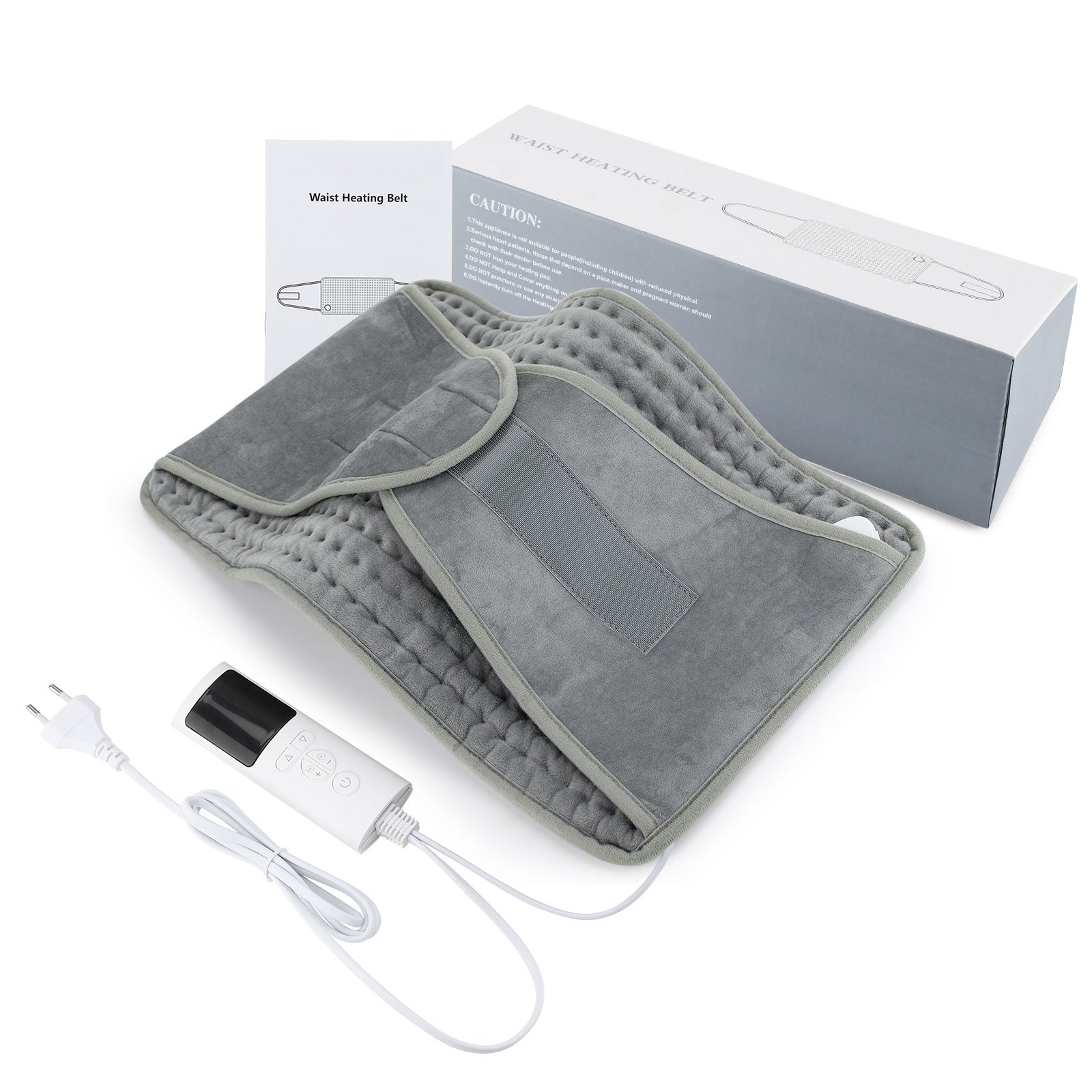 Back Heating Support Belt Heated Waist Brace With Adjustable Temperature Warm Back Belt Abdomen Warmer Lumbar Support Pad 🇨🇳