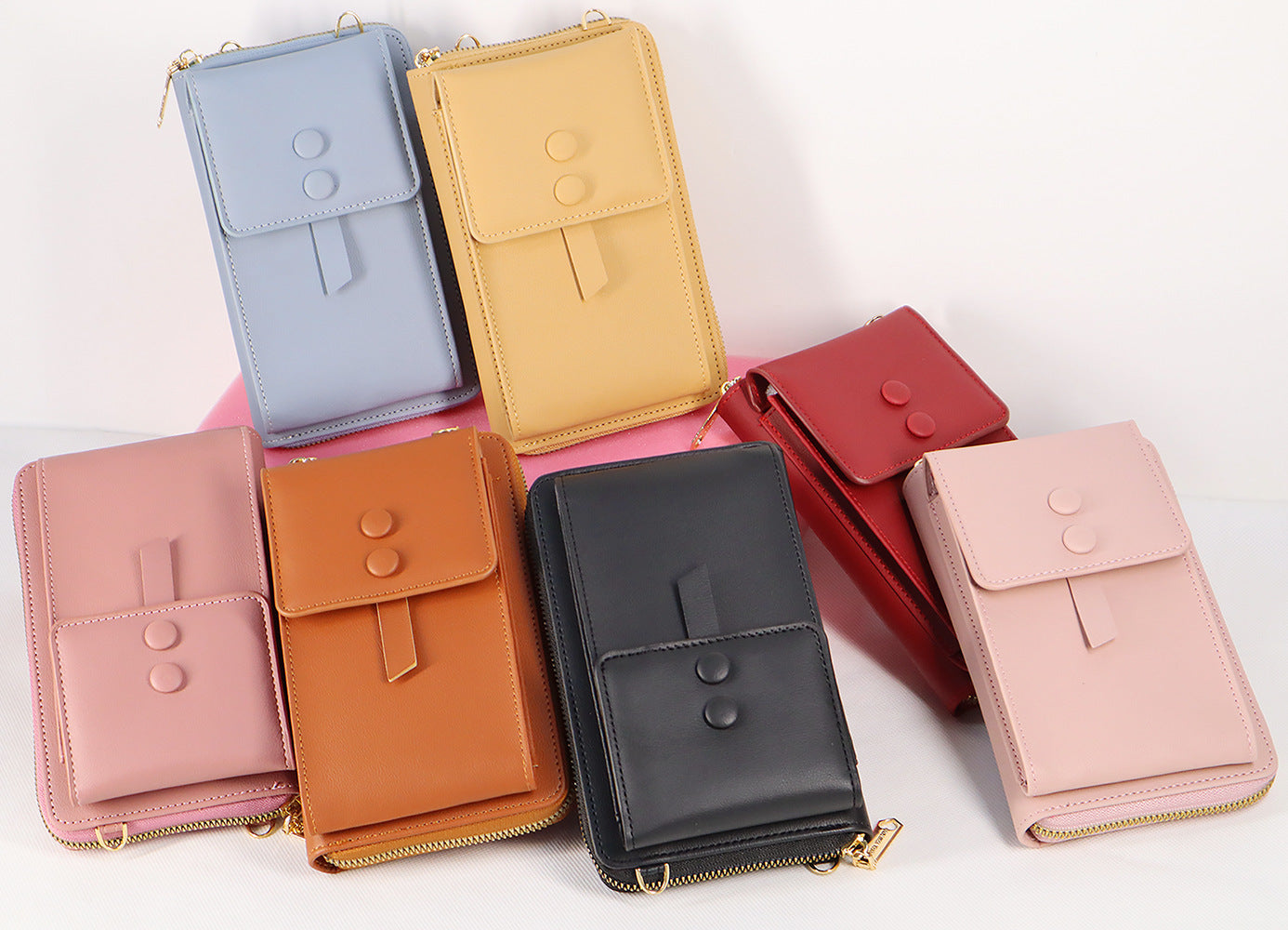 Women's Bag Shoulder Crossbody Pannier Bag Solid Color Simple Student Cross-border E-commerce Multi-purpose Package 🇨🇳