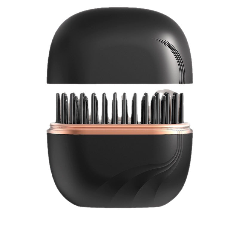 Mini Hair Straightening Comb Wireless Charging Portable Multifunctional Hair Styling Comb Straightener 🇨🇳