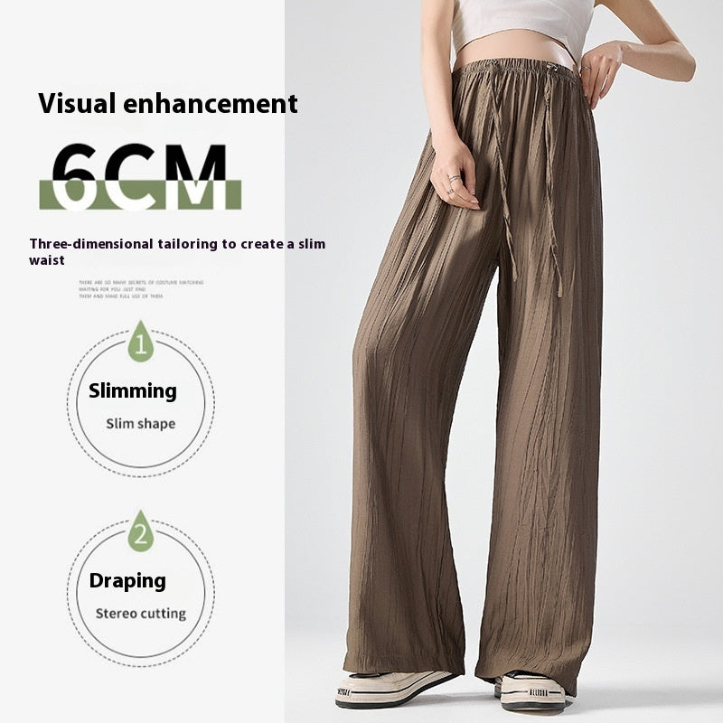 Maternity Pants Drawstring Leisure Straight-leg Pants 🇨🇳