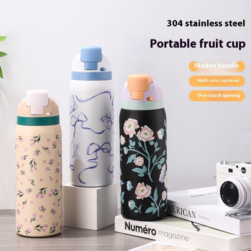 Stainless Steel Vacuum Cup Portable Bullet Cup 🇨🇳