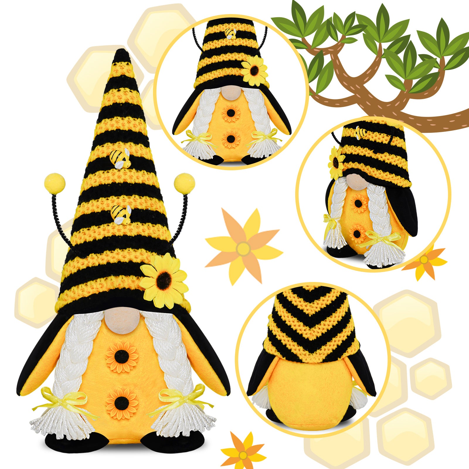 Bee Festival Faceless Doll 🇨🇳