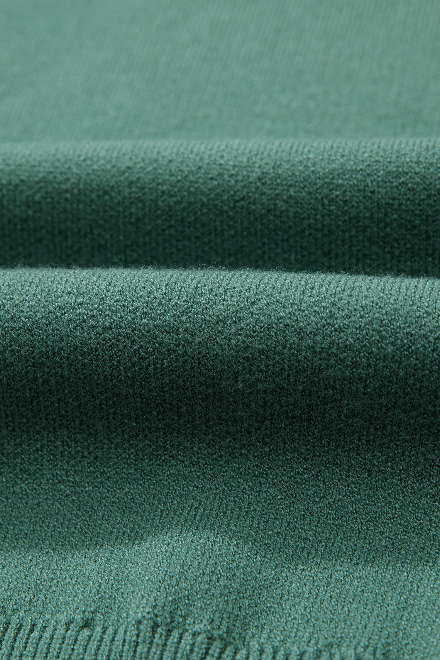 Blackish Green HO HO HO MERRY CHRISTMAS Drop Shoulder Loose Sweater 🇺🇸