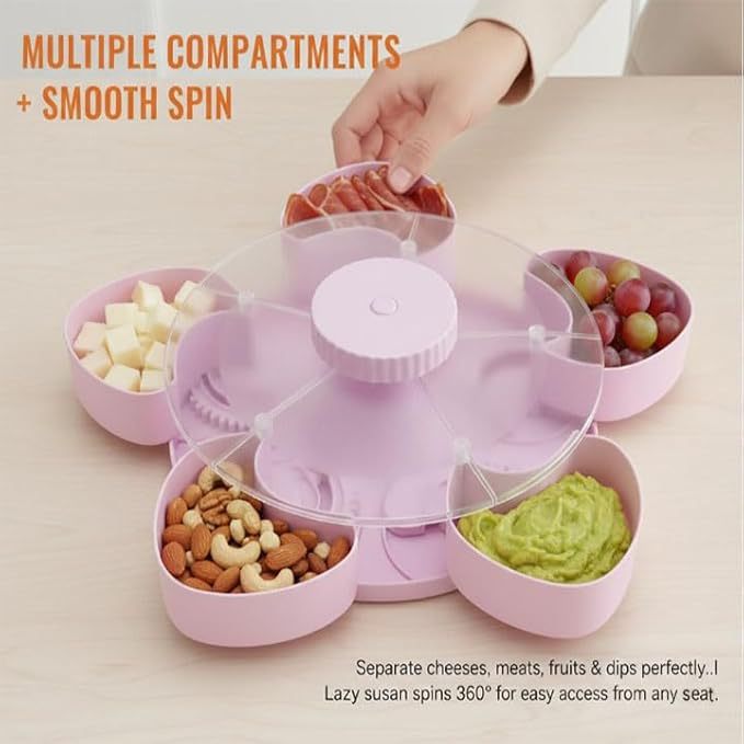 Living RoomFoyer Split-Type Rotating Serving Tray 🇨🇳