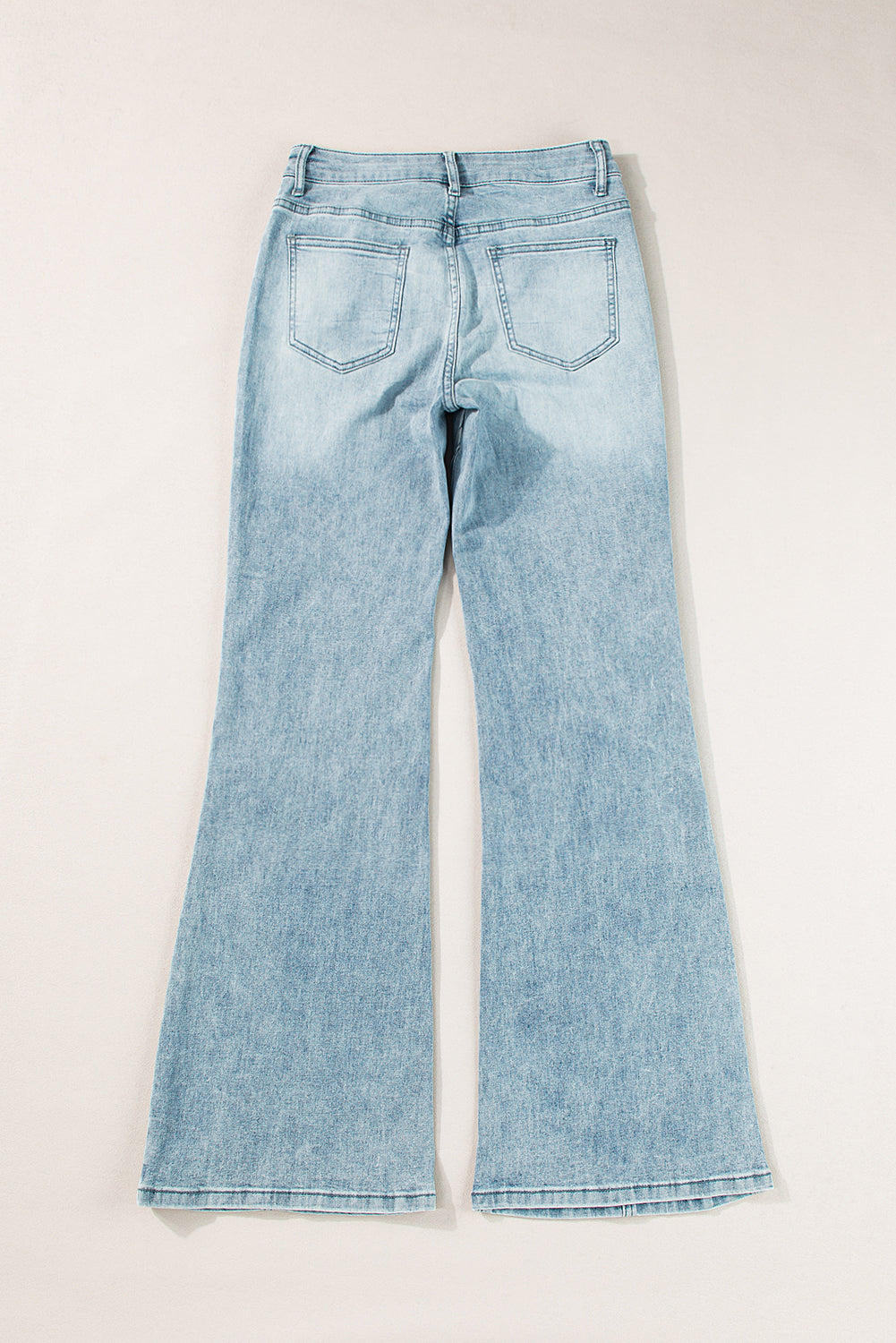 Dusk Blue Acid Wash Extra Wide Leg High Waist Long Jeans 🇨🇳