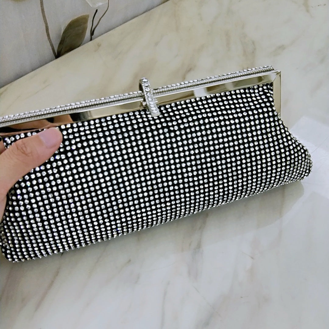 Super Dinner Pack Rhinester Female Bag Clutch Chain 🇨🇳