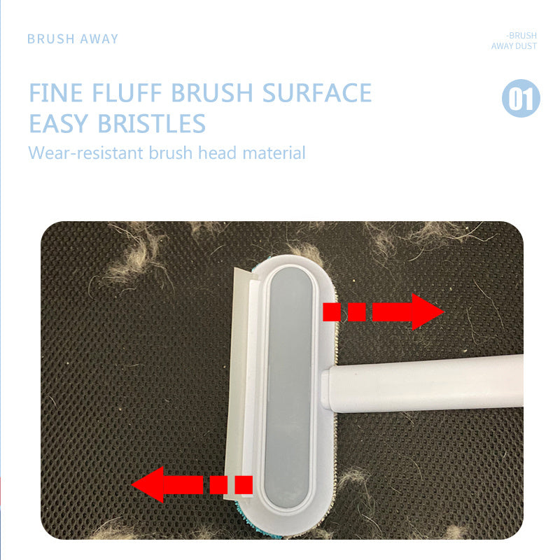 4 In 1 Multifunctional Hair Removal Brush Pet Dog Cat Hair Cleaner Brush Cat Hair Remover Window Screen Cleaning Tool Gadgets 🇨🇳