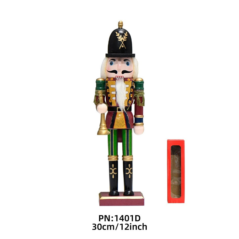 Nutcracker Puppet Soldier Christmas Decoration Home Decor 🇨🇳