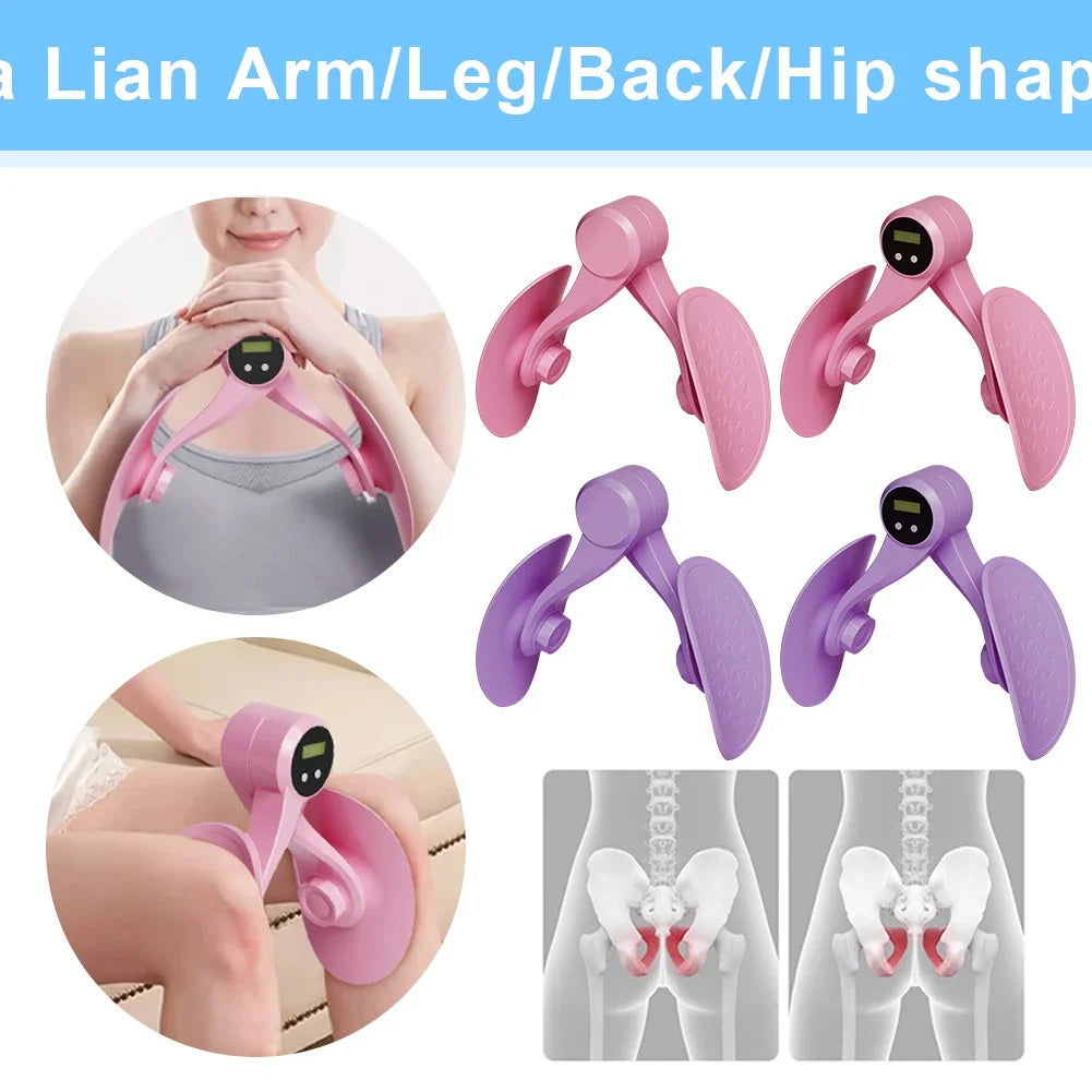 Yoga Leg Clamp Pelvic Floor Muscle Trainer Leg Inner Kegel Exercise Female Postpartum Repair Leg Beauty 🇨🇳