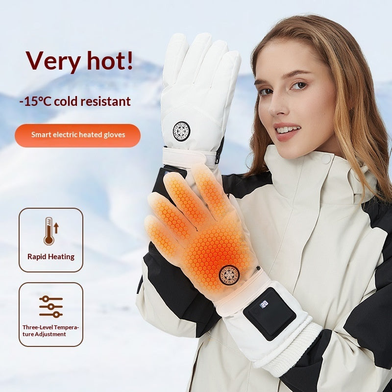 Intelligent Electric Heating Outdoor Skiing Gloves 🇨🇳
