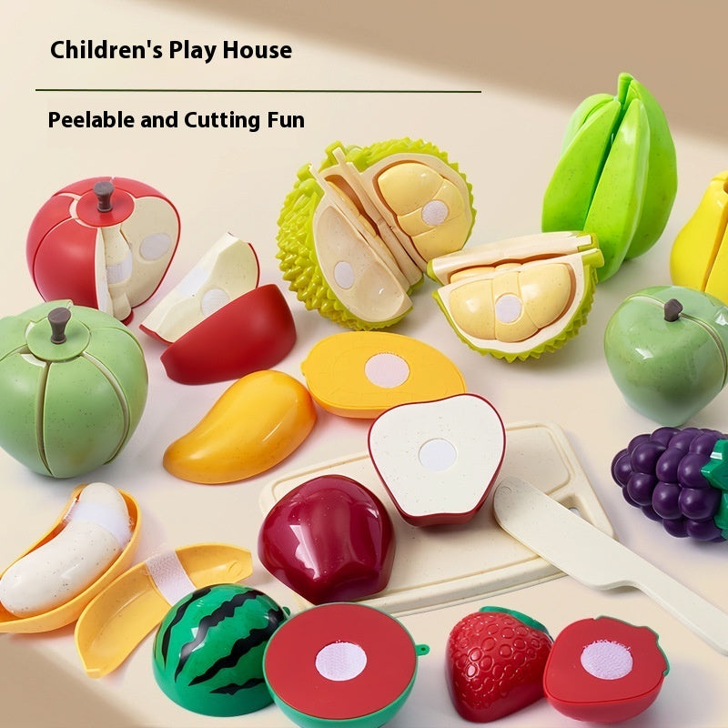 Children Play House Emulational Fruit Slicer Educational Toys 🇨🇳