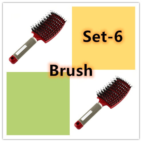 Detangler Bristle Scalp Massage Hair Brush Comb 🇨🇳