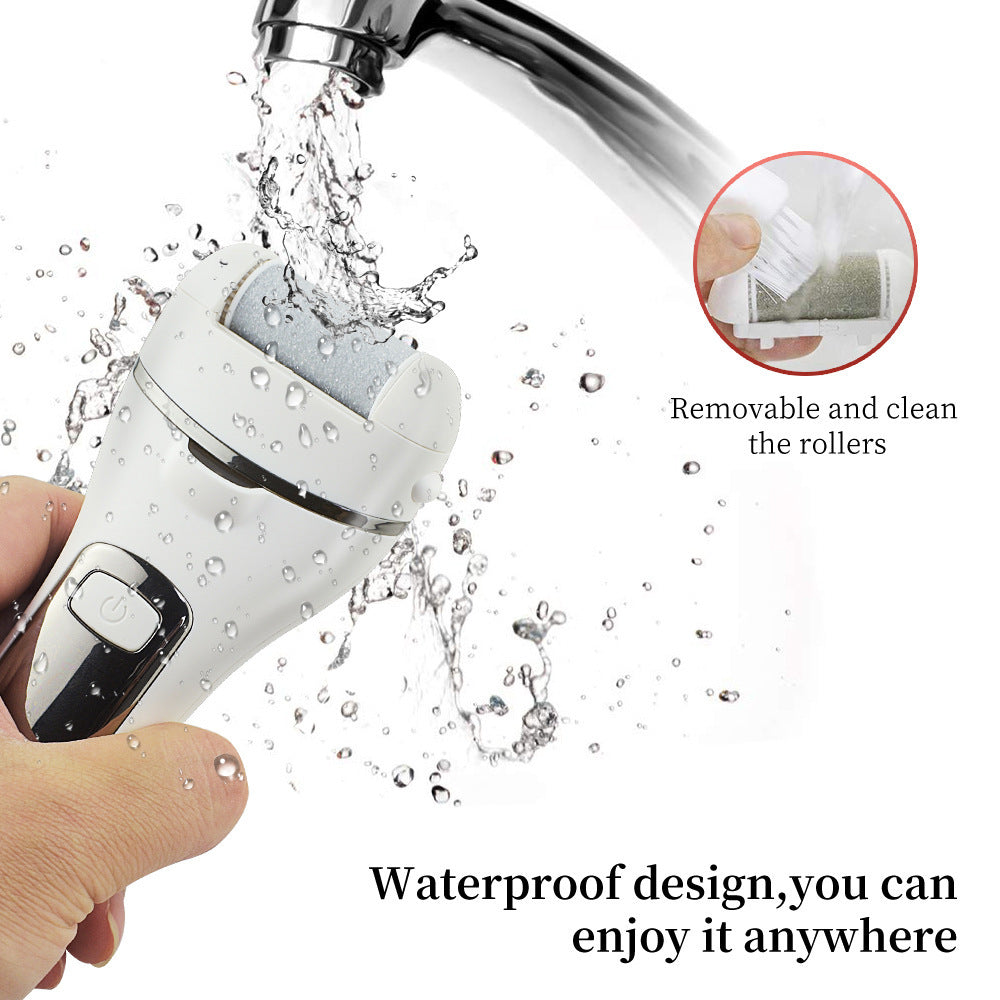 Electric foot grinder automatic rechargeable foot skin remover  pedicure tool 🇨🇳